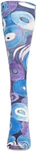 Nouvella Blue Spirals Snapshot Trouser Socks