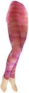 Nouvella Womens Sunset Sublimated Footless Tights