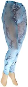 Nouvella Turquoise Anaconda Sublimated Tights
