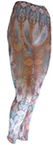 Nouvella Stained Glass Sublimated Footless Tights