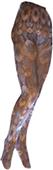 Nouvella Teal Stained Glass Sublimated Tights Nouvella Teal Stained Glass Sublimated Tights
