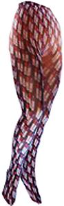 Nouvella Red Purple Lipstick Sublimated Tights