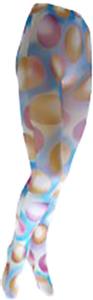 Nouvella Womens Bronze Bauble Sublimated Tights