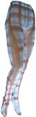 Nouvella Womens Brown Madras Sublimated Tights