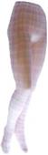 Nouvella Womens Peach Madras Sublimated Tights Nouvella Womens Peach Madras Sublimated Tights