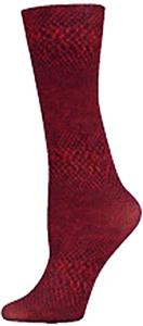 Nouvella Red Reptile Sublimated Trouser Socks