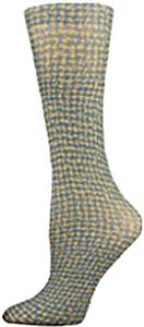 Nouvella Blue Pucci Sublimated Trouser Socks