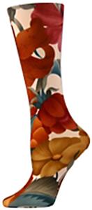 Nouvella Tropical Flowers Sublimated Trouser Socks