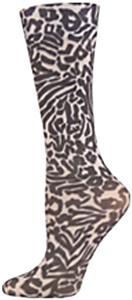 Nouvella Animal In Black Sublimated Trouser Socks