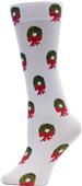 Nouvella Womens Wreath Sublimated Trouser Socks