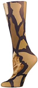 Nouvella Floral Animal Sage Sublimate Trouser Sock