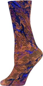 Nouvella Taupe Paint Splash Sublimate Trouser Sock