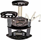 Go Pet Club 50" Black Cat Tree Condo Furniture Go Pet Club 50" Black Cat Tree Condo Furniture
