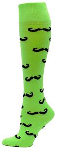 Red Lion Mustache Athletic Socks
