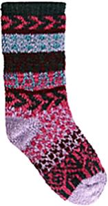 QT Feet Recycled Sunrise Fairisle Baby Socks