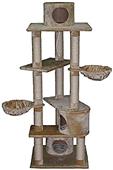 Go Pet Club 72" Beige 3 Condo Houses Cat Tree