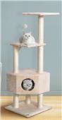 Go Pet Club 51" Beige Cat Tree Condo Furniture Go Pet Club 51" Beige Cat Tree Condo Furniture