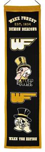 Winning Streak NCAA Wake Forest Heritage Banner