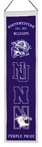 Winning Streak NCAA Northwestern Heritage Banner