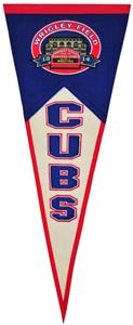 MLB Wrigley Field Traditions Stadium Pennants