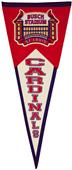 MLB Busch Stadium Traditions Stadium Pennants MLB Busch Stadium Traditions Stadium Pennants