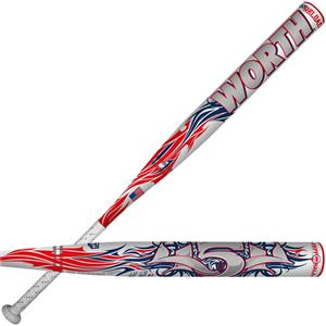 Worth ASA 454 Jeff Hall 0.5OZ Reload Slowpitch Bat
