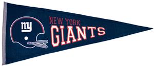 Winning Streak New York Giants Throwback Pennant