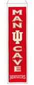 Winning Streak NCAA Indiana Man Cave Banner Winning Streak NCAA Indiana Man Cave Banner