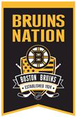 Winning Streak NHL Boston Bruin Fan Nations Banner Winning Streak NHL Boston Bruin Fan Nations Banner