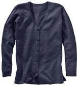 Edwards Misses' Long Fine Guage V-Neck Cardigan Edwards Misses' Long Fine Guage V-Neck Cardigan