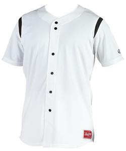Rawlings Mock Button Baseball Jersey JI21 & YJI21