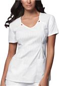 Cherokee Runway Womens V-Neck Scrub Top