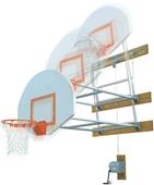 Bison Swing Up Side Court Wall Mount Structure Pkg
