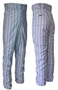 Reebok Polyester Pinstripe Baseball Pants-Closeout
