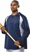 A4 Color Block Crew Neck Long Sleeve Shirts