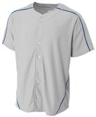 A4 Warp Knit Full Button Baseball Jerseys CO A4 Warp Knit Full Button Baseball Jerseys CO
