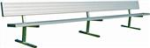 Bison Player Benches with Backrest Bison Player Benches with Backrest