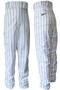 Reebok Polyester Pinstripe Baseball Pants-Closeout