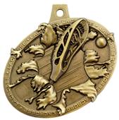 Hasty Awards Bust Out Lacrosse Medal M-755LC Hasty Awards Bust Out Lacrosse Medal M-755LC