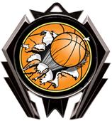 Hasty Stealth Basketball Bust-Out Medal M-5200B Hasty Stealth Basketball Bust-Out Medal M-5200B
