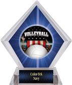 Patriot Volleyball Blue Diamond Ice Trophy Patriot Volleyball Blue Diamond Ice Trophy