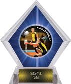 PR1 Volleyball Blue Diamond Ice Trophy