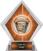 ProSport Basketball Orange Diamond Ice Trophy ProSport Basketball Orange Diamond Ice Trophy