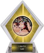 P.R.1 Softball Yellow Diamond Ice Trophy P.R.1 Softball Yellow Diamond Ice Trophy