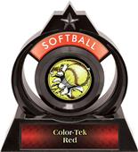 Hasty Awards Eclipse 6" Bust-Out Softball Trophy Hasty Awards Eclipse 6" Bust-Out Softball Trophy