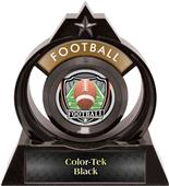 Hasty Awards Eclipse 6" Shield Football Trophy Hasty Awards Eclipse 6" Shield Football Trophy