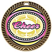 Hasty Awards Crest Cheer Medal Classic M-8650CH Hasty Awards Crest Cheer Medal Classic M-8650CH