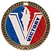 Awards Crest Cheer Medal Spirit-Victory M-8650CH