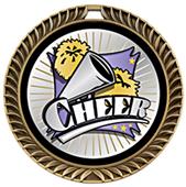 Awards Crest Cheer Medal Xtreme M-8650CH Awards Crest Cheer Medal Xtreme M-8650CH