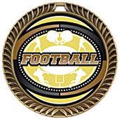 Hasty Awards Crest Football Medal Classic M-8650F Hasty Awards Crest Football Medal Classic M-8650F